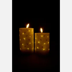 Fiber Optic LED, 2 pak, citron