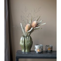 vase, hnder, brun/sort