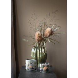 vase, hnder, brun/sort