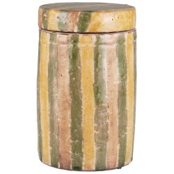 Krukke m/l�g multifarvede striber Avignon NON FOOD