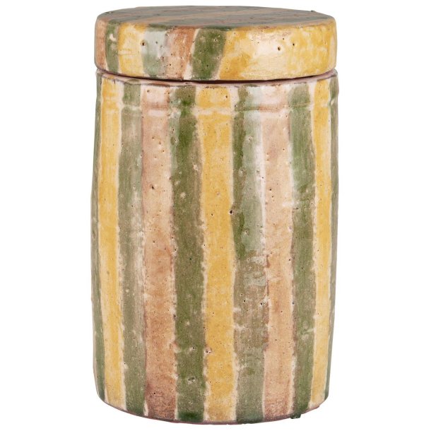 Krukke m/l�g multifarvede striber Avignon NON FOOD