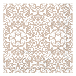  Serviet m. mnster, L16/B16 cm hr