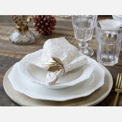  Serviet m. mnster, L16/B16 cm hr