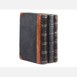 Gl. franske Bger til deko, brun