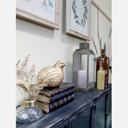 Gl. franske Bger til deko, brun