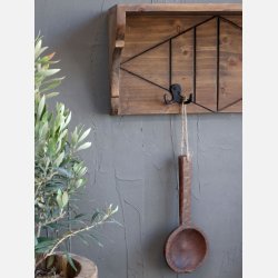 Grimaud Ske m. hndtag og jutesnor til deko