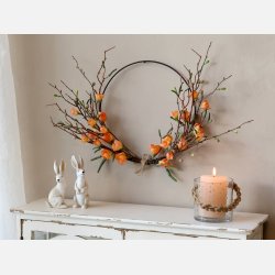 Fleur Krans p ring, Peach