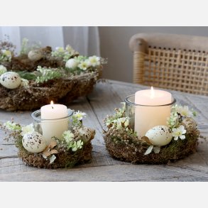 Hurricane m. blomsterkrans