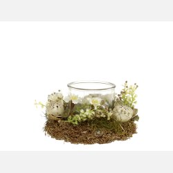 Hurricane m. blomsterkrans