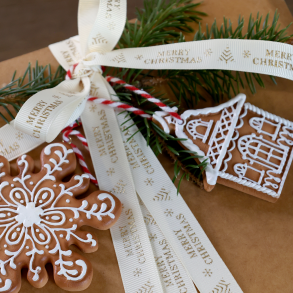 Bnd merry christmas, creme