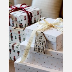 Bnd merry christmas, creme