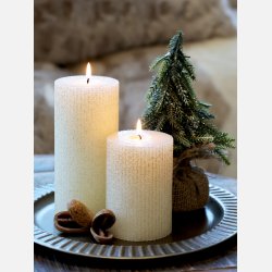 Fleur Grantr m. guldglimmer