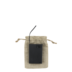 Fleur Krans hjerte m. 25 LED-lys