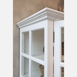 Marseille Vitrineskab m. 4 lger &amp; hylder