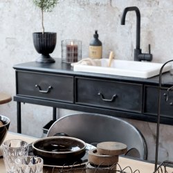 Factory Konsolbord m. 3 skuffer 