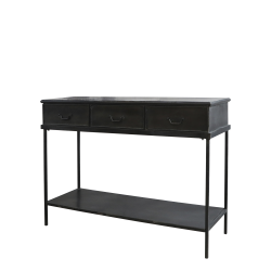 Factory Konsolbord m. 3 skuffer 