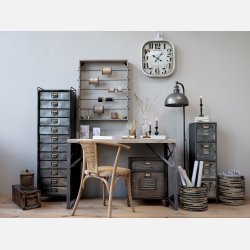 Factory skab m. skuffe