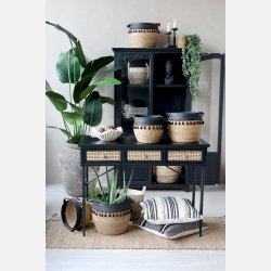 Skrivebord m. 3 skuffer