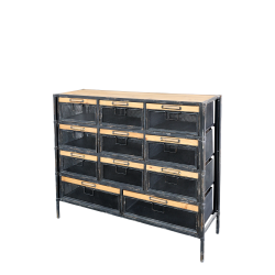 Factory Kommode, 11 skuffer