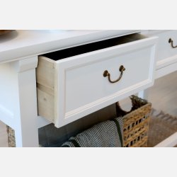 Marseille Anretterbord m. 2 skuffer