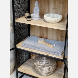 Vence Vitrineskab m. 4 hylder