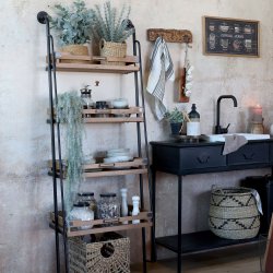 Reol til vg m. 4 hylder