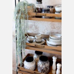 Reol til vg m. 4 hylder