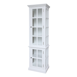 Marseille Vitrineskab m. 2 lger og hylder