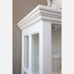 Marseille Vitrineskab m. 2 lger og hylder