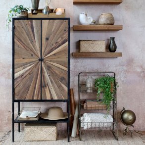 Skab m. 2 lger og 1 hylde