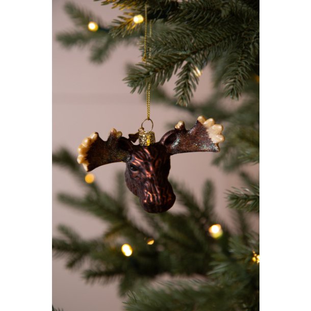 Elg - Ornament Brun