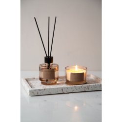 Holmen, Bella gaves�t med duftlys og duftolie, white sandal