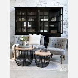 Fransk Sofa i hrstof 2. pers