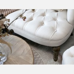 Fransk Sofa i hrstof 2. pers
