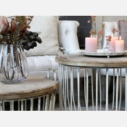 Sofabord m. trlg st af 2