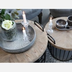 Sofabord m. trlg st af 2