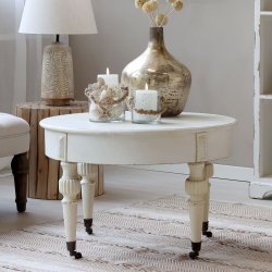 Marie Antoinette Sofabord m. hjul