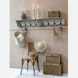 Spisebordsstol m. fletsde &amp; ryg, 2 pack