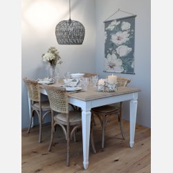 Spisebordsstol m. fletsde &amp; ryg, 2 pack