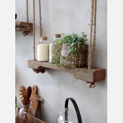 Grimaud Hylde m. jutesnor til deko