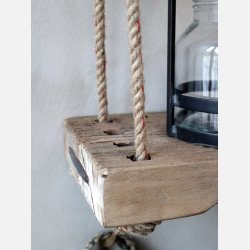 Grimaud Hylde m. jutesnor til deko