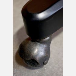 Fransk Kontorstol m. fletsde &amp; ryg