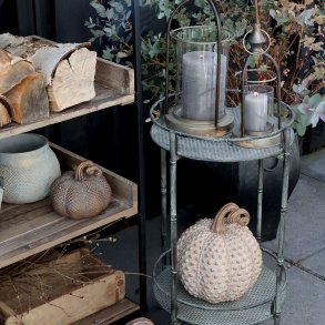 Sidebord m. 2 aftagelige hylder