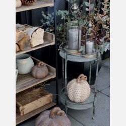 Sidebord m. 2 aftagelige hylder