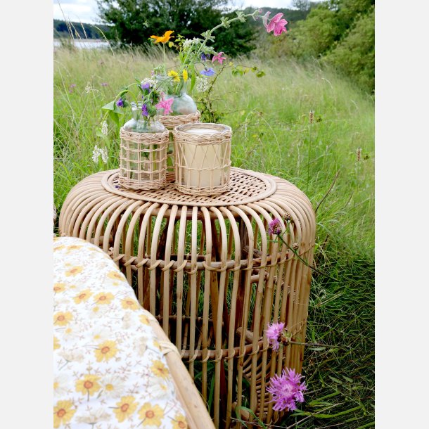 Loungebord, rattan