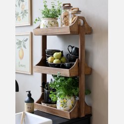 Chic antique, Grimaud Reol til bord m. 3 hylder