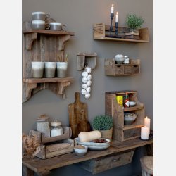 Grimaud Hylde m. 3 skuffer