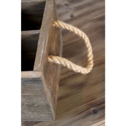 Kasse m. 10 rum, wine 