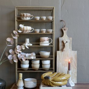 Chic Antique, Fil de fer Reol m. hylder, antique messing