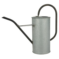 Vandkande gr m/sort hank og tud 2,7 ltr